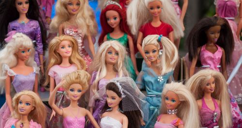 Barbie dolls on the red carpet in Cannes 
