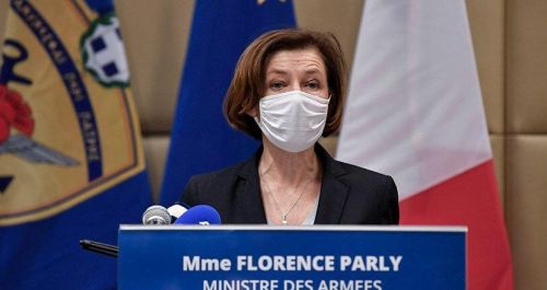 Minister of Armed Forces in Toulon tomorrow