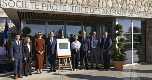 New Animal Shelter Inaugurated by H.S.H. Prince Albert II and Princesse Charlene