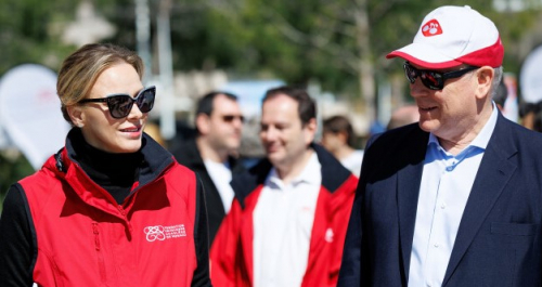 Princess Charlene of Monaco led the inaugural Road Safety Day