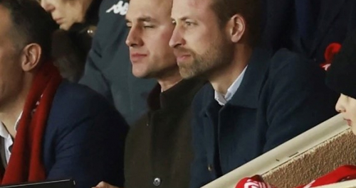 Two Prince's at Stade Louis II in Monaco for the Champions League 