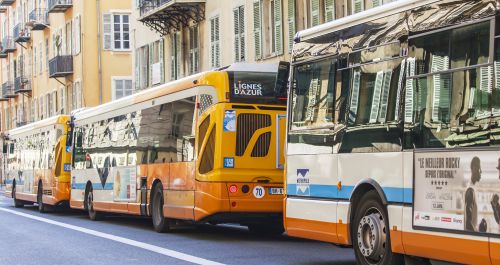 Changes to bus network in Nice 