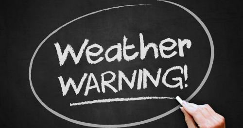  Weather warning 
