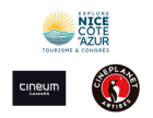 Grimaldi Forum / Cineum Cannes & Cineplanet Antibes / Office du tourisme de Nice 
